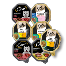 Sheba classics, (mini) filets, finesse of Cesar classic/cuisine